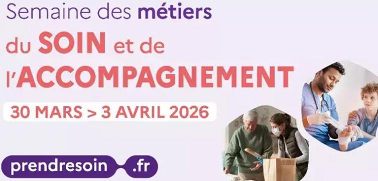 les métiers du soin et de l'accompagnement